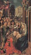 Ulrich apt the Elder The Adoration of the Magi (mk05) oil painting reproduction